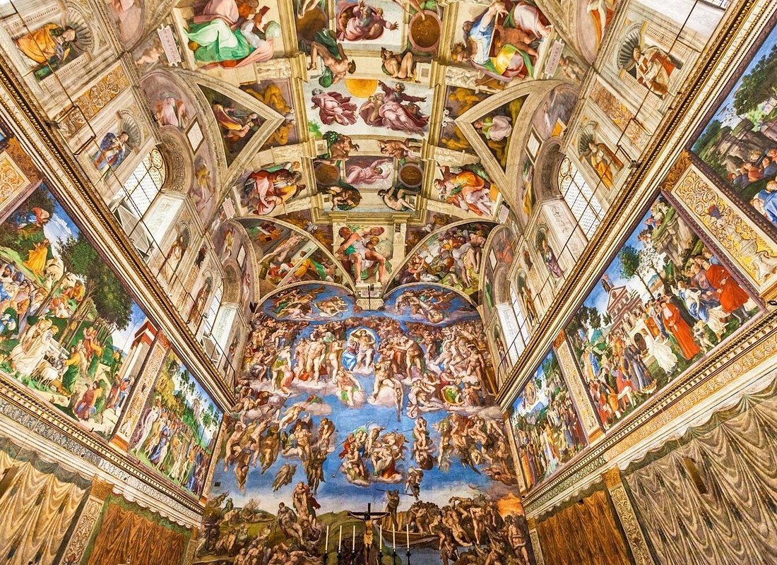 VATICAN MUSEUMS GUIDED TOUR INCLUDING SISTINE CHAPEL AND ST PETER'S BASILICA - ENGLISH ONLY MAXIMUM 18 PEOPLE