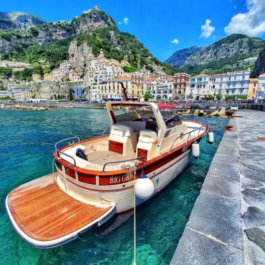 FULL DAY TOUR OF POSITANO AND AMALFI BY HIGH SPEED TRAIN WITH BOAT TOUR ALONG THE AMALFI COAST