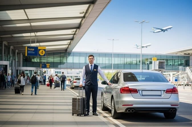FIUMICINO AIRPORT PRIVATE DEPARTURE TRANSFER FROM ROME HOTELS