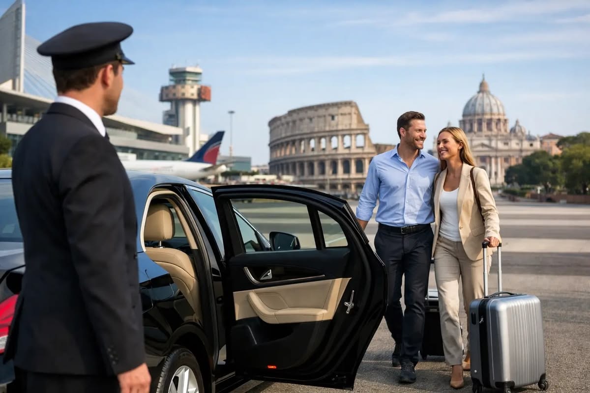 CIAMPINO AIRPORT PRIVATE ARRIVAL TRANSFER TO ROME HOTELS
