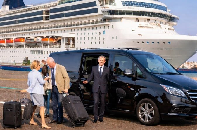 PRIVATE TRANSFER TO CIVITAVECCHIA PORT FROM ROME HOTELS OR TERMINI TRAIN STATION