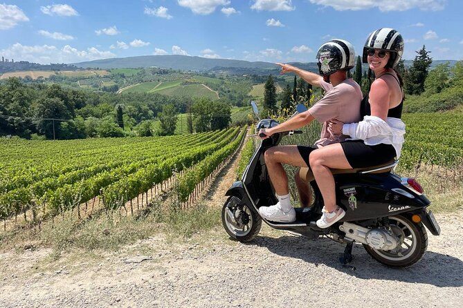 DISCOVER THE CHIANTI HILLS ON A VESPA WITH WINE & TUSCAN LUNCH FROM FLORENCE - SMALL GROUP TOUR
