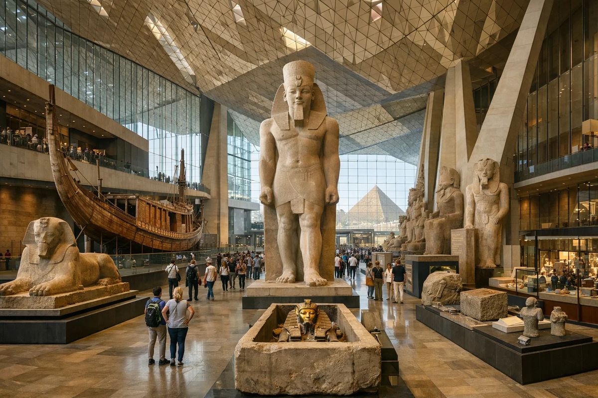 MYSTERIES OF ANCIENT EGYPT: EGYPTIAN MUSEUM SMALL GROUP GUIDED TOUR WITH EXPERT GUIDE AND SKIP THE LINE PASSES