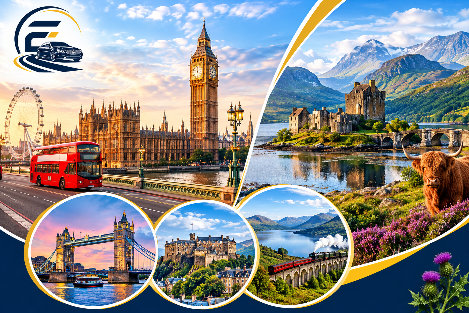 Journey Through United Kingdom & Scotland