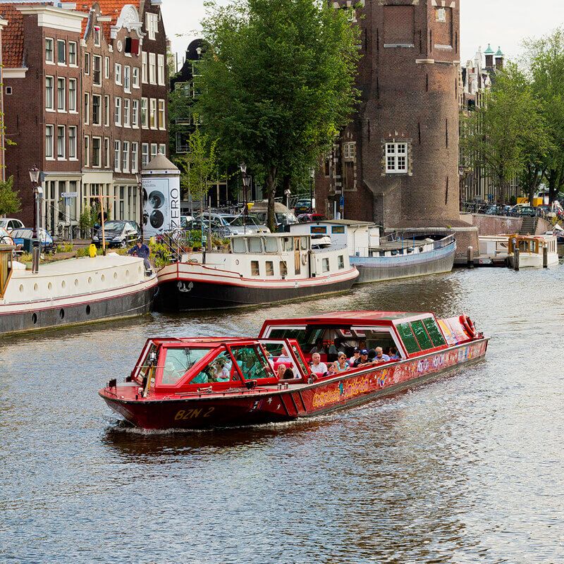 City Sightseeing Amsterdam Hop-On Hop-Off Bus + Boat