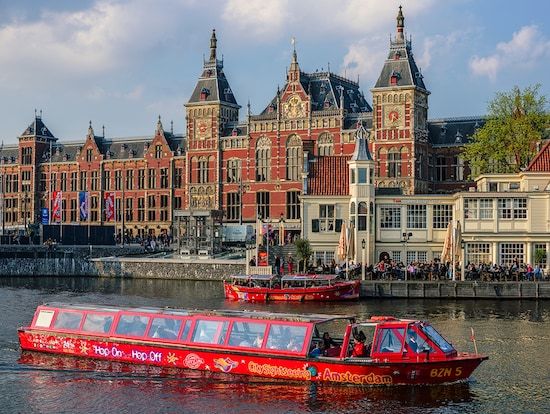City Sightseeing Amsterdam Hop-On Hop-Off Boat