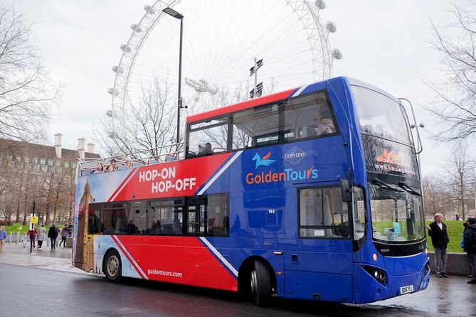Hop-on Hop-off London Bus Tours - 24, 48 hours ticket with St Paul's Cathedral