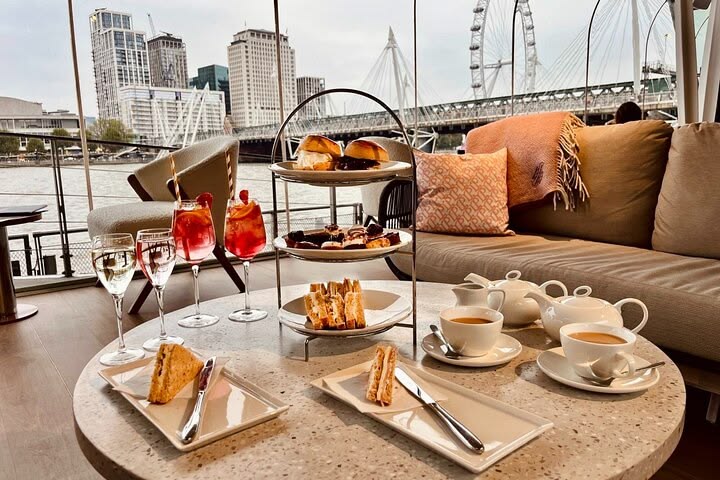 Thames River Cruise with Afternoon Tea or Two-Course Dinner