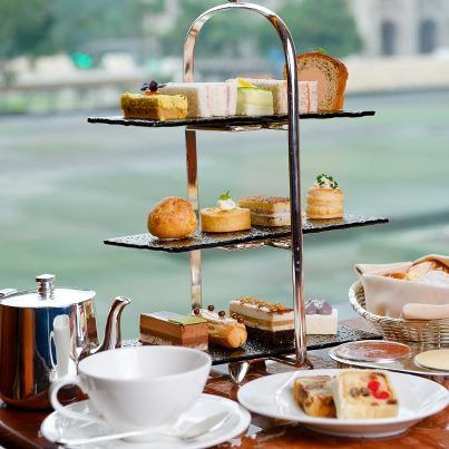 Afternoon tea at Clipper Lounge